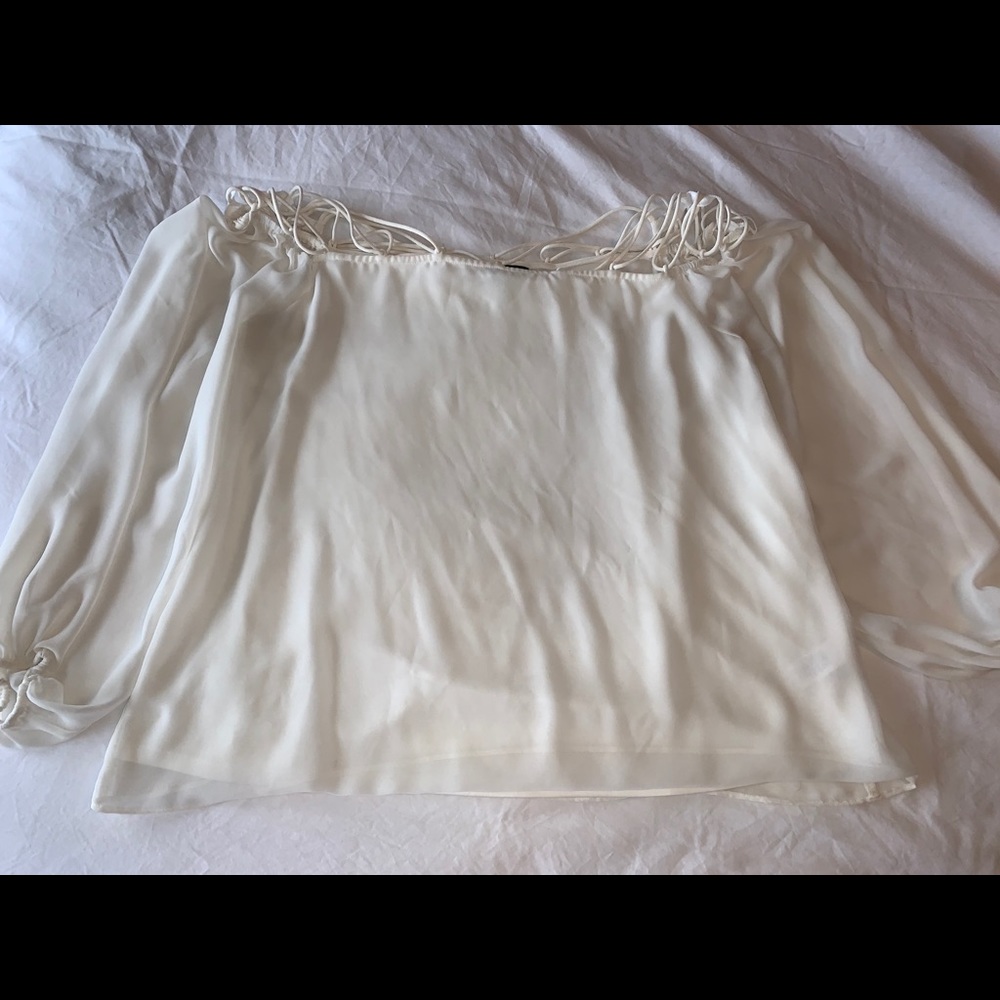 Express White Blouse